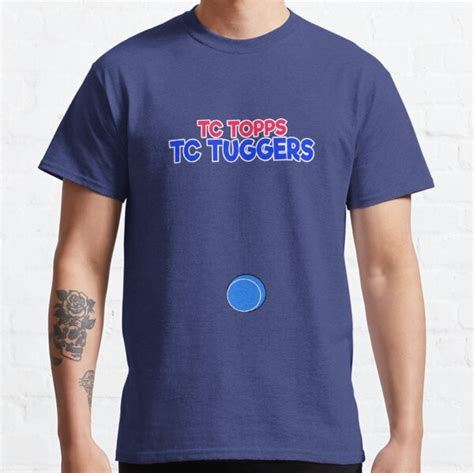 T.C. Tuggers "Style" T-shirt. Not associated with any sketch comedy show. But, made by a big fan! :) Wooden tugging knob, acrylic paint- closely color matched …